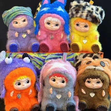 WAKUKU Fuzzy Trendy Fun Party Series Plush Blind Box