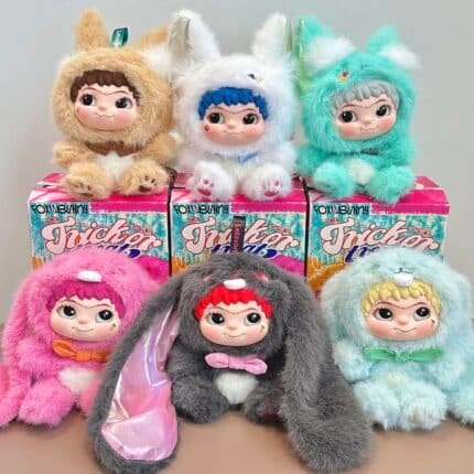 WAKUKU Fox & Bunny Trick or Treat Series Plush Blind Box